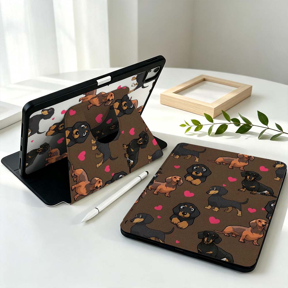 Samsung Tablet S11 Accessories - Etui z motywem jamnika w kształcie