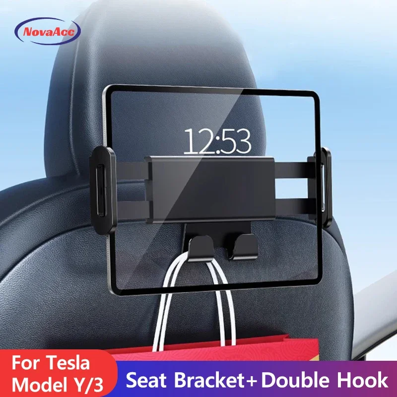 Tesla Tablet Accessories - Uchwyt na zagłówek samochodowy do Tesla