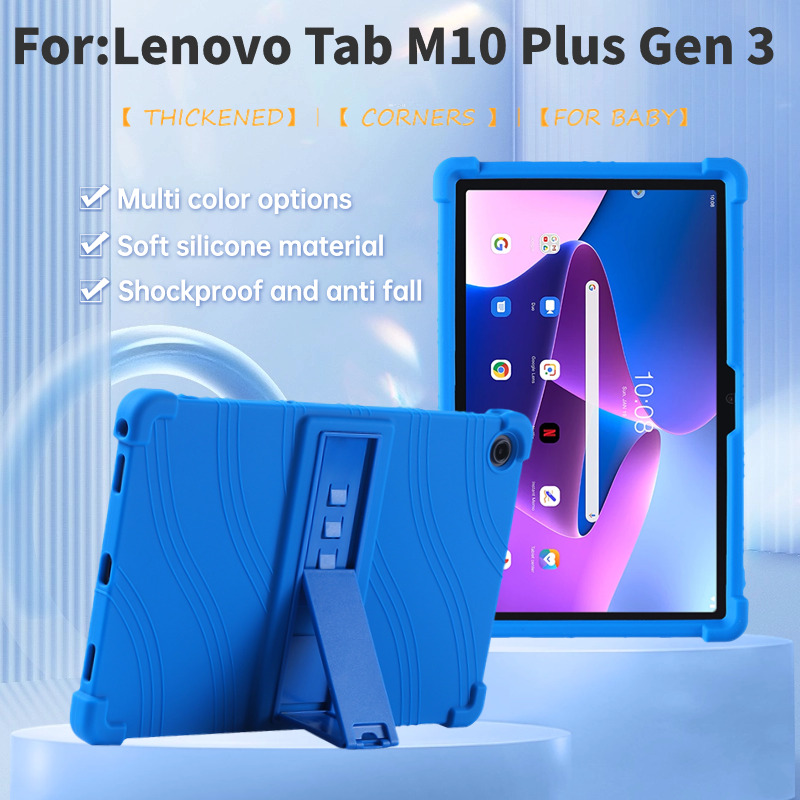 Tablet Accessories Lenovo - Silikonowe etui z podstawką do Lenovo