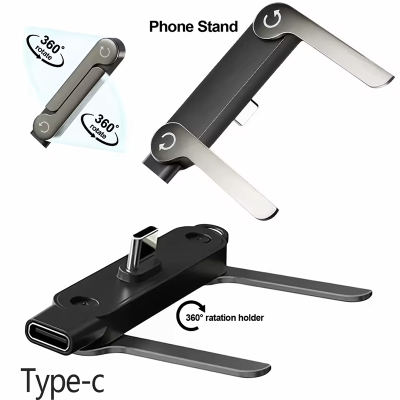 Tablet Stand Accessories - Płaski adapter do ładowania telefonu typu