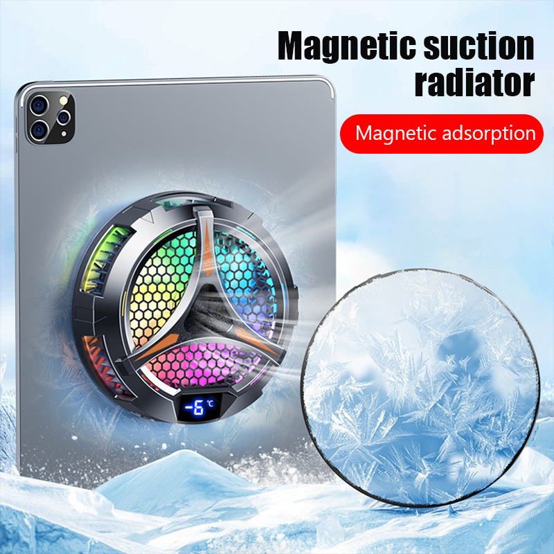 Cooling Stand Tablet - X42 wentylator telefonu chłodnica magnetyczna do