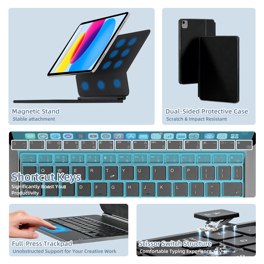 Magic Keyboard 2026 z Bluetoot – Tablet Accessories Case recenzja i cena