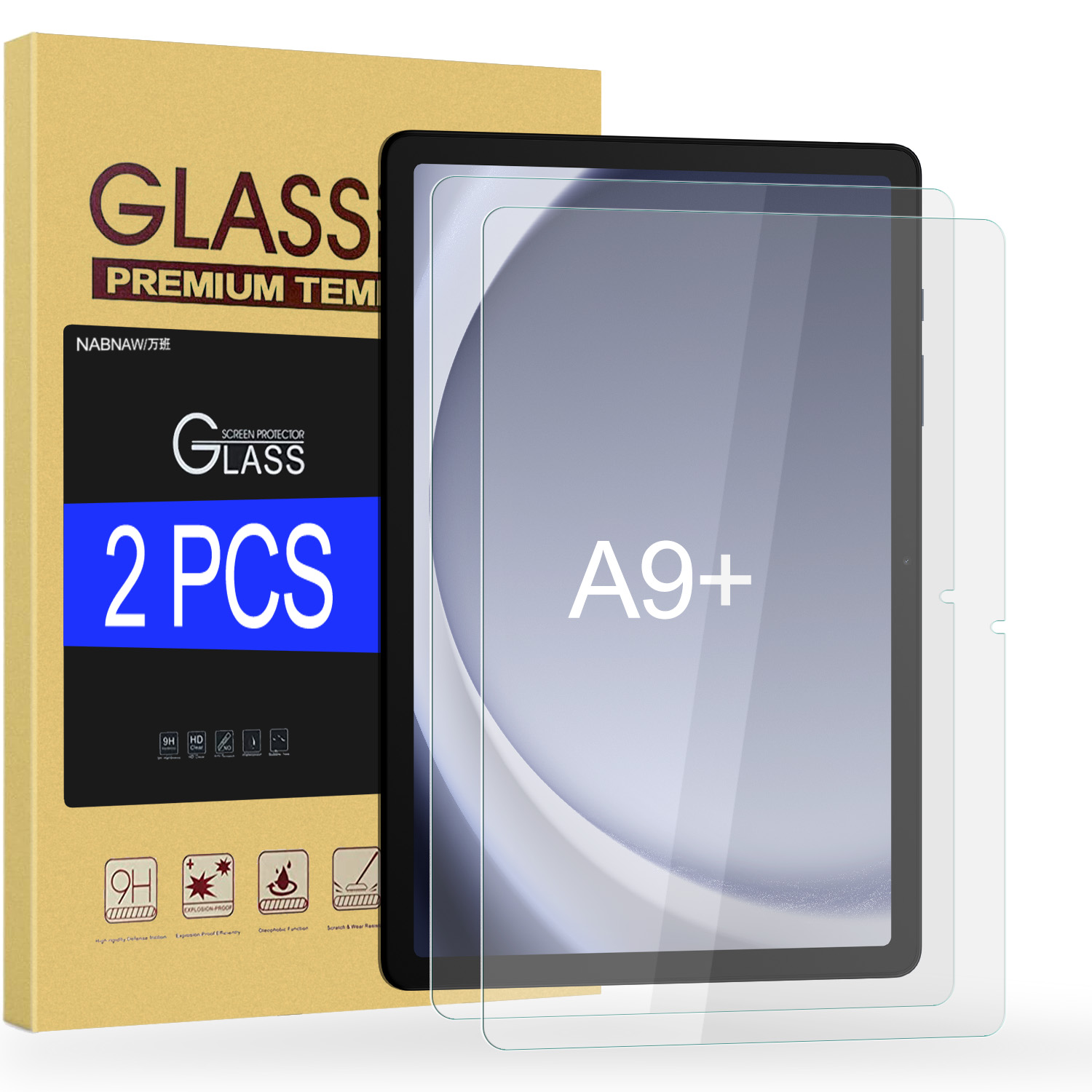 2 sztuki HD Scratch Proof Scre – Galaxy Tablet Accessories recenzja i cena