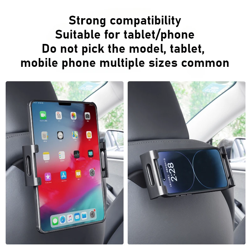 Haki na oparcie fotela samocho – Tesla Tablet Accessories recenzja i cena