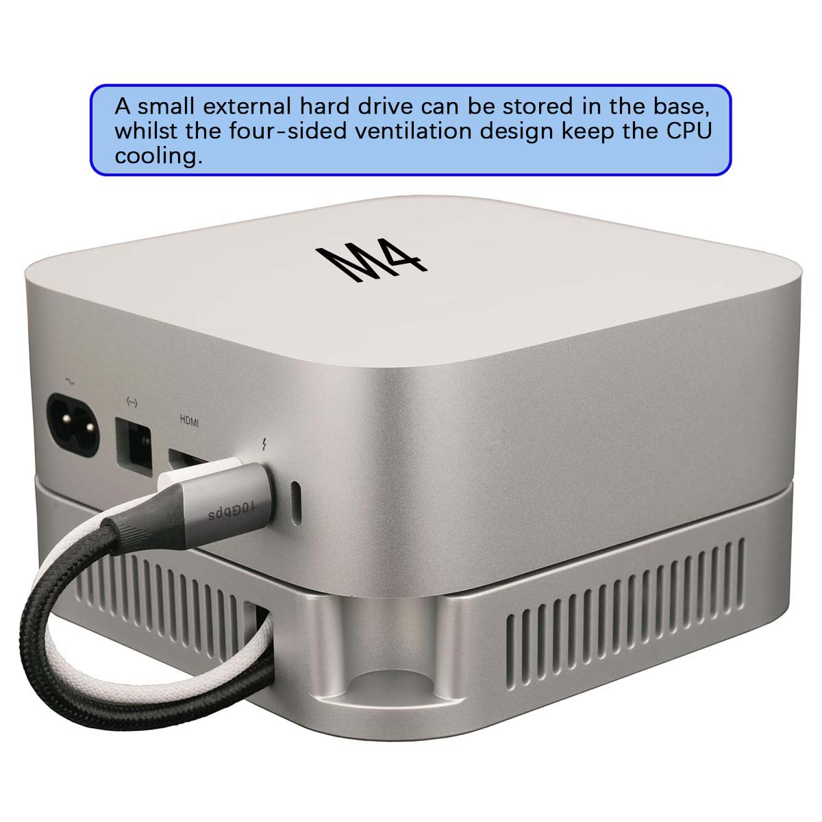 Stojak na Mac Mini M4/M4 Pro,  – Cooling Stand Tablet recenzja i cena